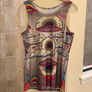 Trippy tank top